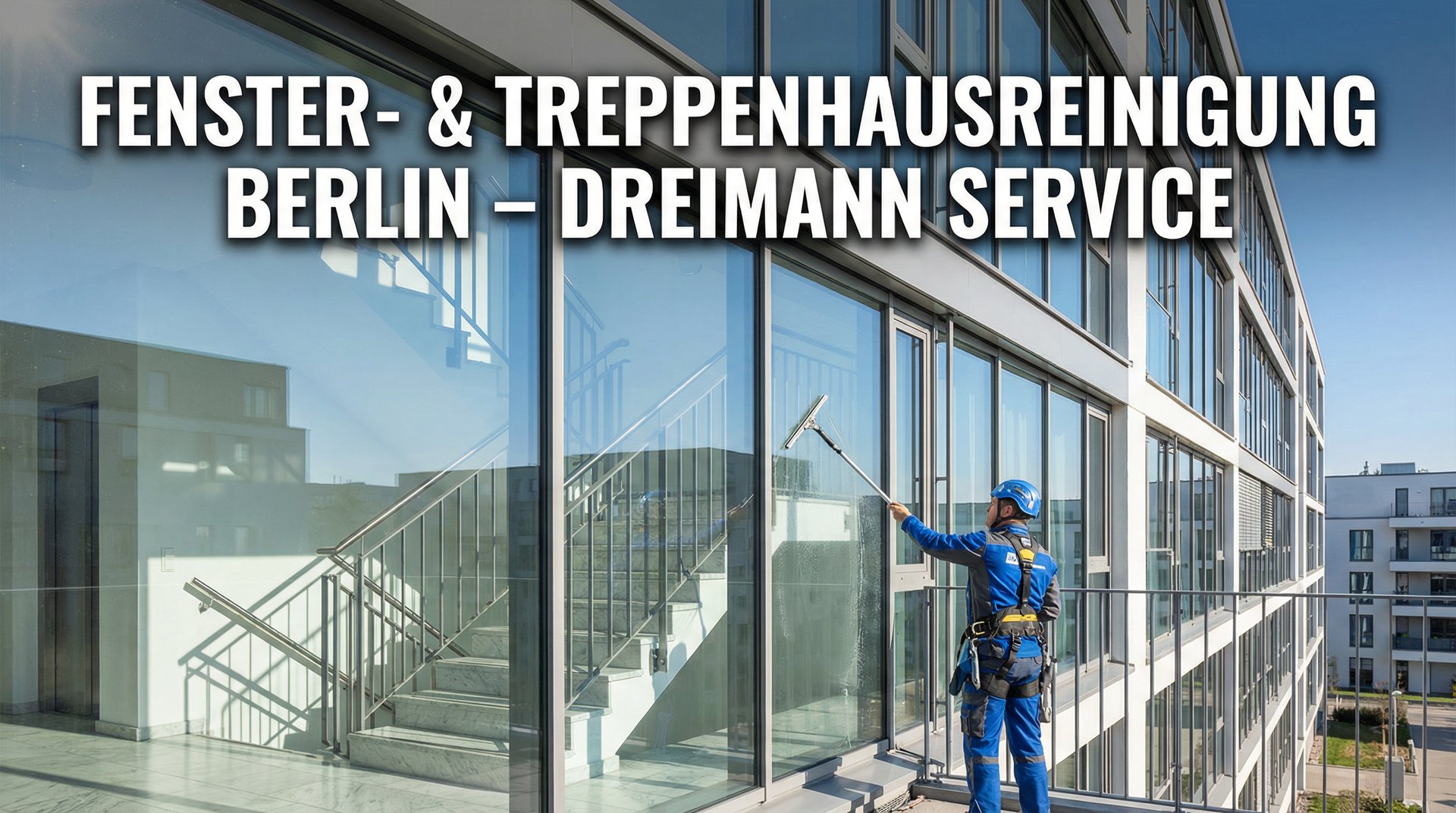 Fensterreinigung Berlin – Dreimann Service