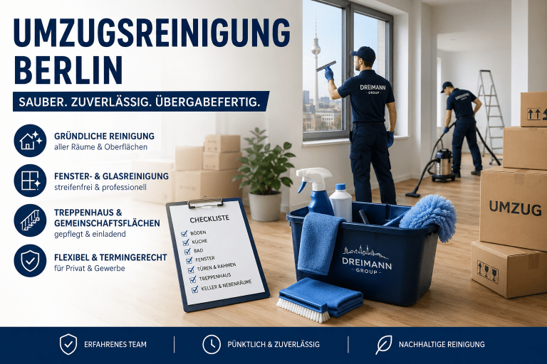Umzugsreinigung Berlin: Der ausführliche Ratgeber für einen sauberen Umzug