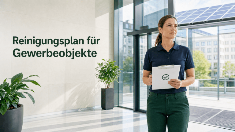 Reinigungsplan für Gewerbeobjekte in Berlin: Checkliste für Hygiene, Werterhalt und planbare Abläufe