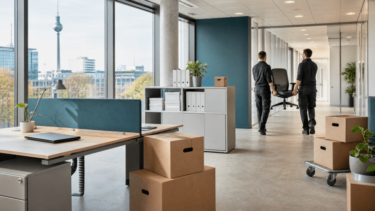 Büroauflösung in Berlin planen: Checkliste für eine sichere Gewerberäumung